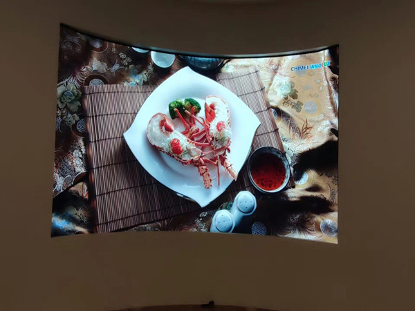 那曲室内P2.5弧形LED屏